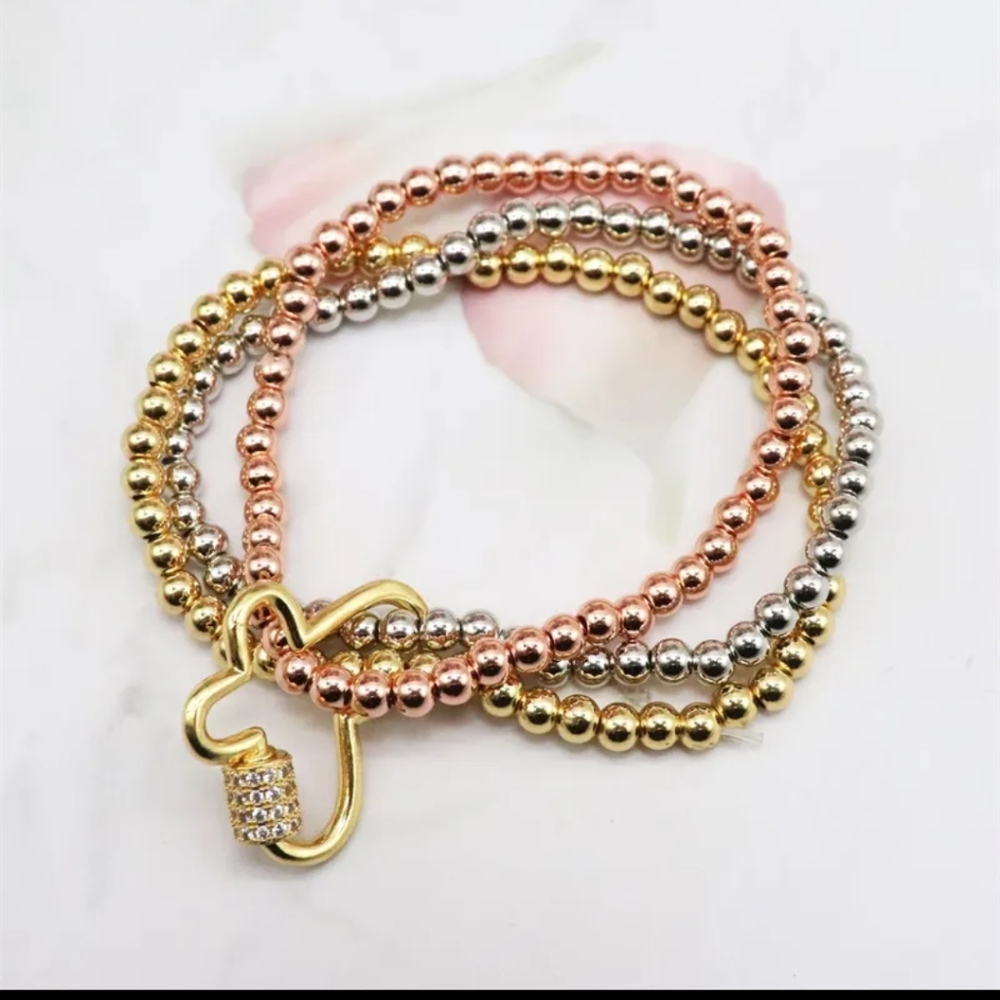 Butterfly Bracelet 1 Set Stainless Steel